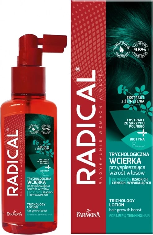 Tonik për rritje të flokëve Farmona Trichological për femra, 100ml