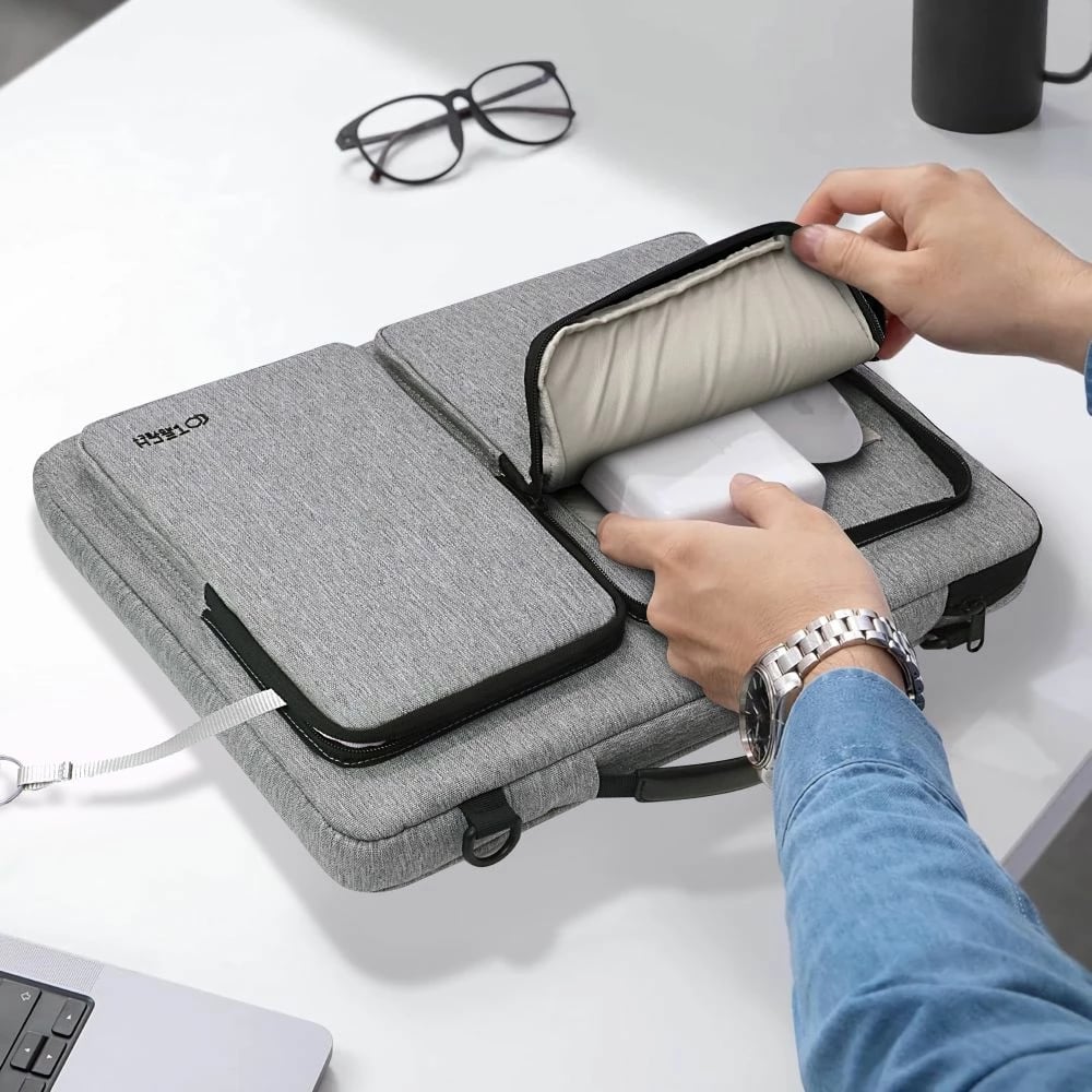 Çantë laptopi Tech-Protect Defender Bag 13-14", Gri