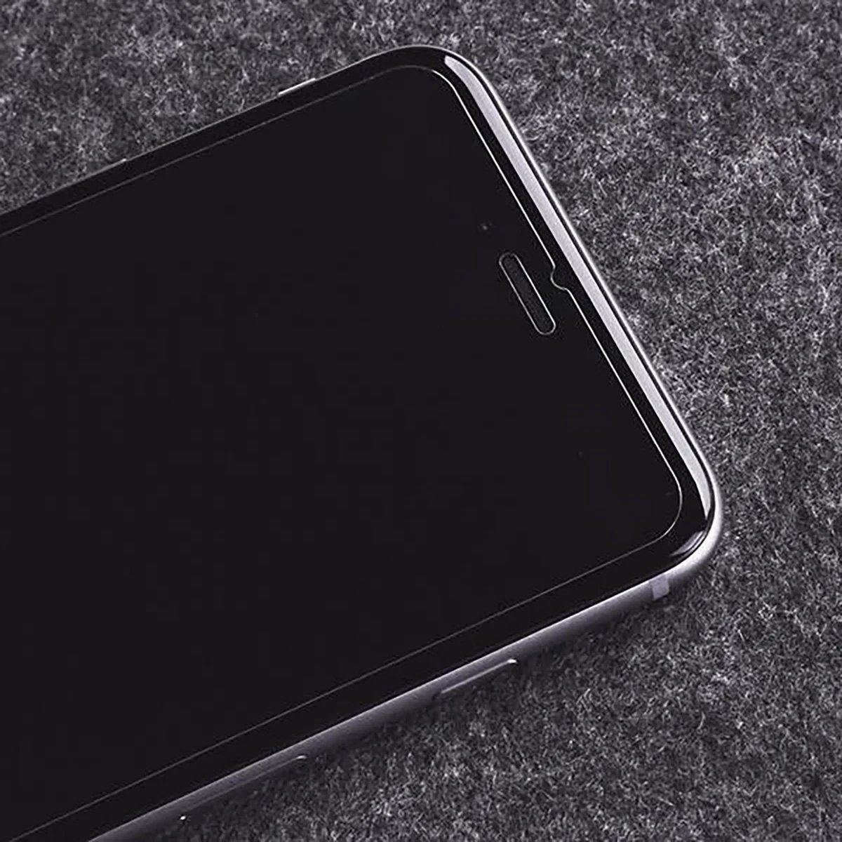 Mbrojtës ekrani xhami Wozinsky Full Glue për Samsung Galaxy S25 Edge, me kornizë të zezë