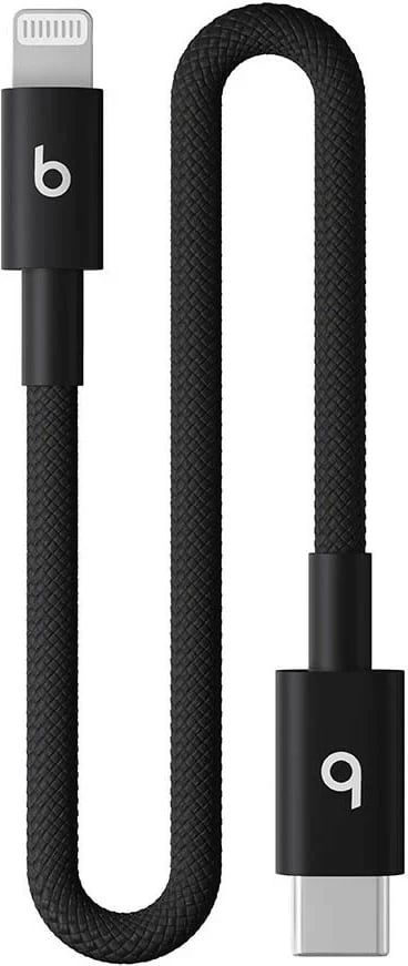 Kabllo Beats USB-C në Lightning Apple MEQM4EE/A, 20 cm, e zezë