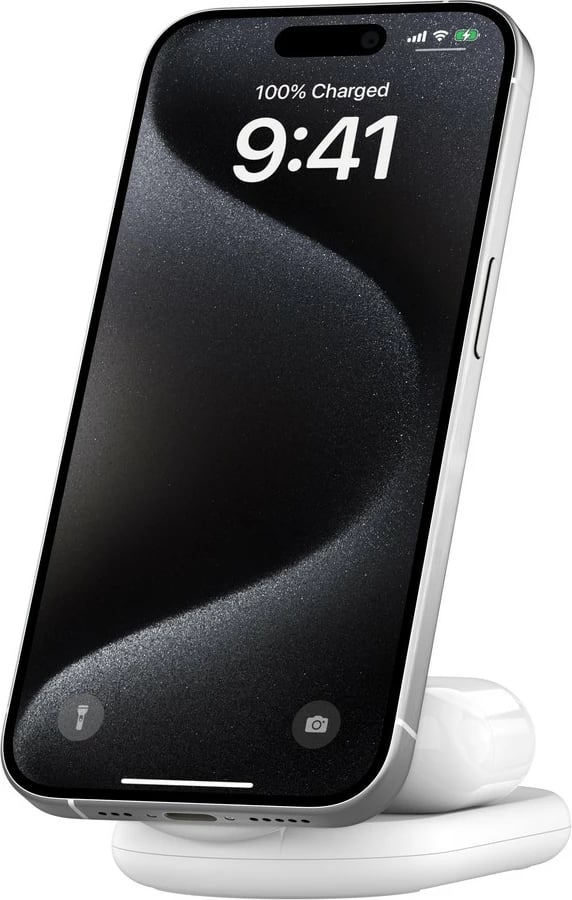 Karikues wireless Belkin BoostCharge, 15W, 1.5m, Bardhë