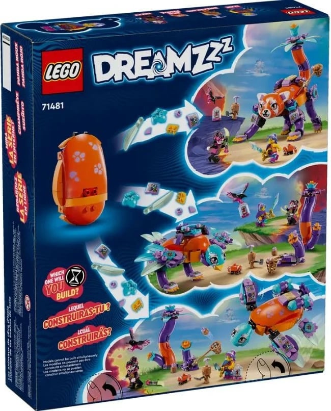 Set LEGO DREAMZzz 71481 Sleep Creatures Izzie, 328 pjesë, për fëmijë, plastikë