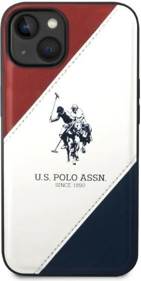 Mbështjellës U.S. Polo Assn. USHCP14SPSO3 për iPhone 14 6.1", Embossed, Bardhë