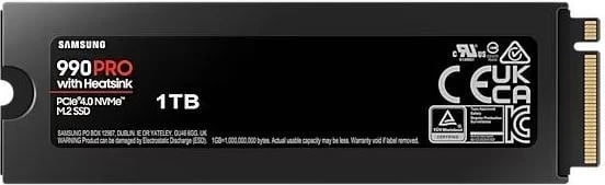 Disk SSD Samsung 990 Pro Heatsink, 1TB