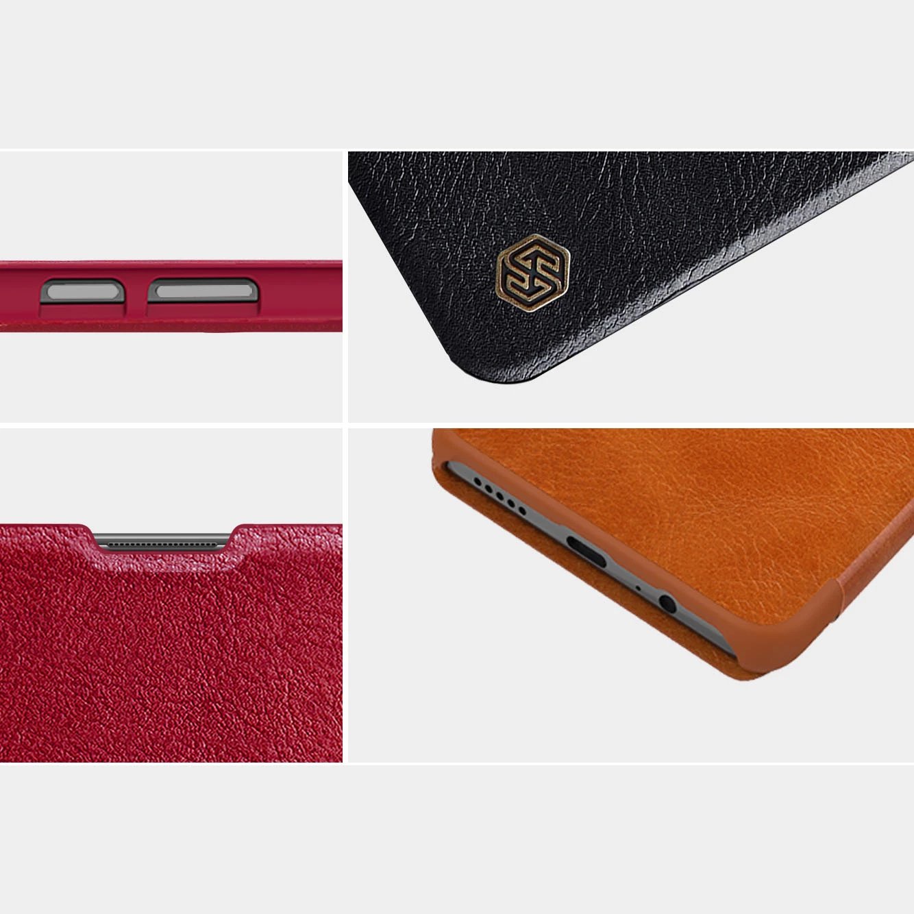 Mbështjellës Nillkin Qin Case për Xiaomi Redmi Note 11T 5G / Note 11S 5G / Note 11 5G (China) / Poco M4 Pro 5G, kafe Mbështjellës Nillkin Qin Case për Xiaomi Redmi Note 11T 5G / Note 11S 5G / Note 11 5G (China) / Poco M4 Pro 5G, kafe