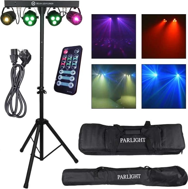 Set ndriçimi Light4Me Belka LED Flower, i zi
