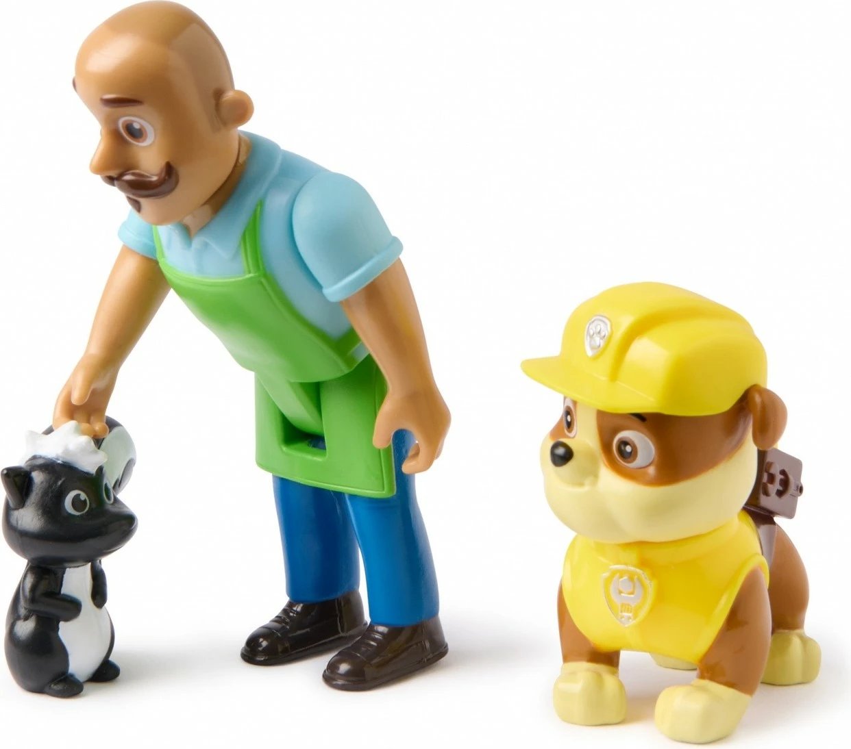 Set figurina Paw Patrol Spin Master Rubble & Mr. Porter, plastikë, për fëmijë