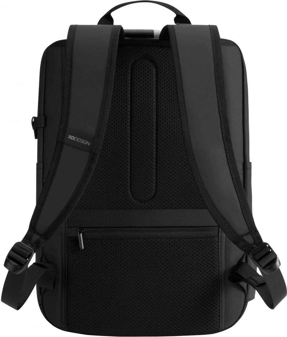 Çantë shpine XD DESIGN p706.2801, 20/26L, për laptop 16", e zezë
