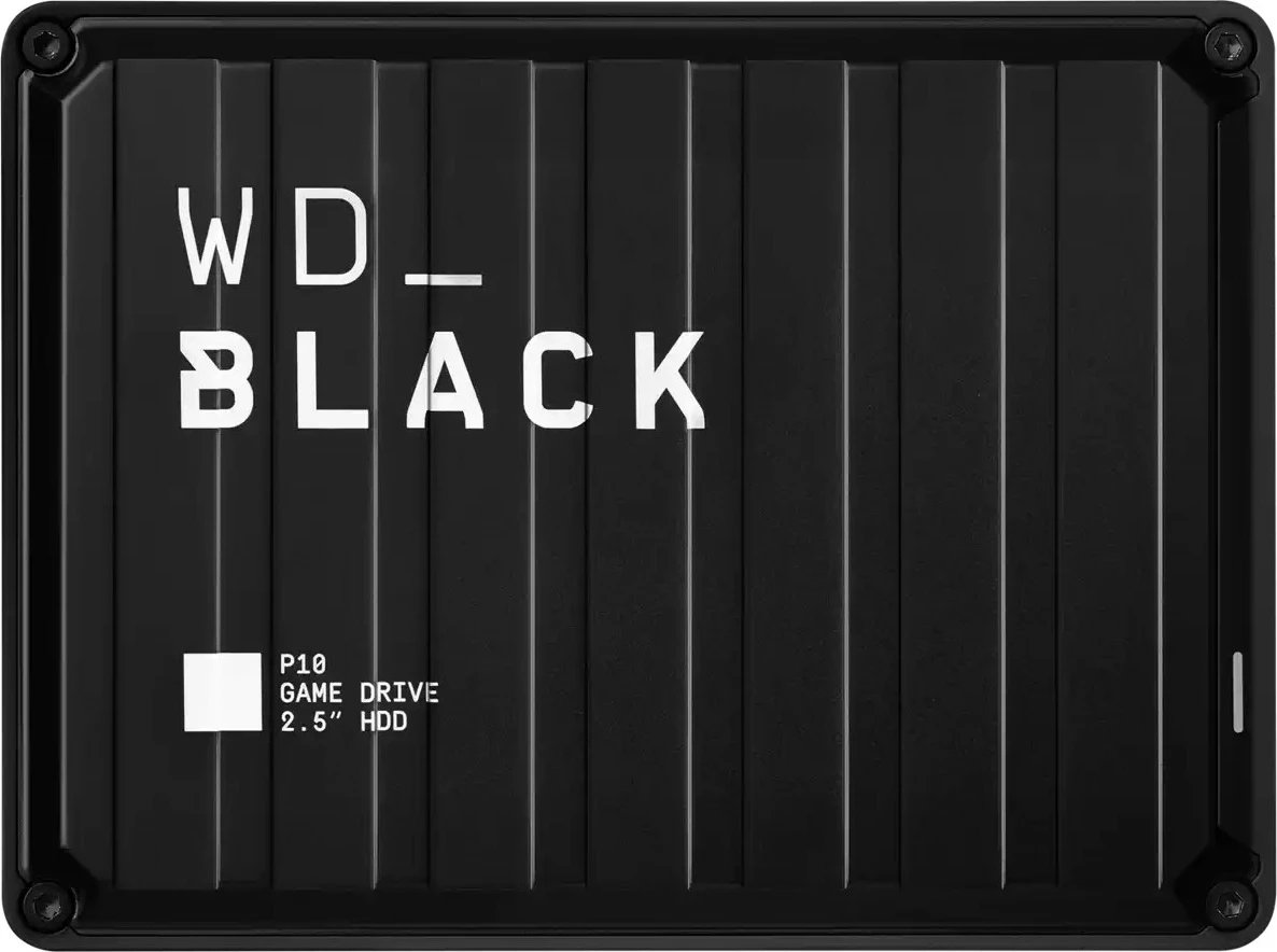Hard disk i jashtëm Western Digital WD_BLACK P10, 2 TB, 3.5", USB 2.0/3.2 Gen 1, i zi