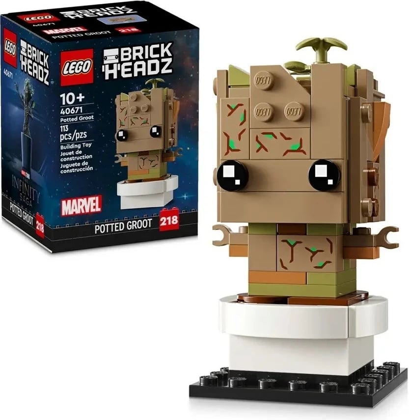 Lodra LEGO BrickHeadz 40671 Potted Groot