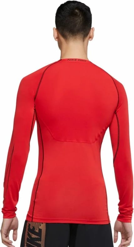 Bluzë termoaktive për meshkuj Nike Compression, e kuqe