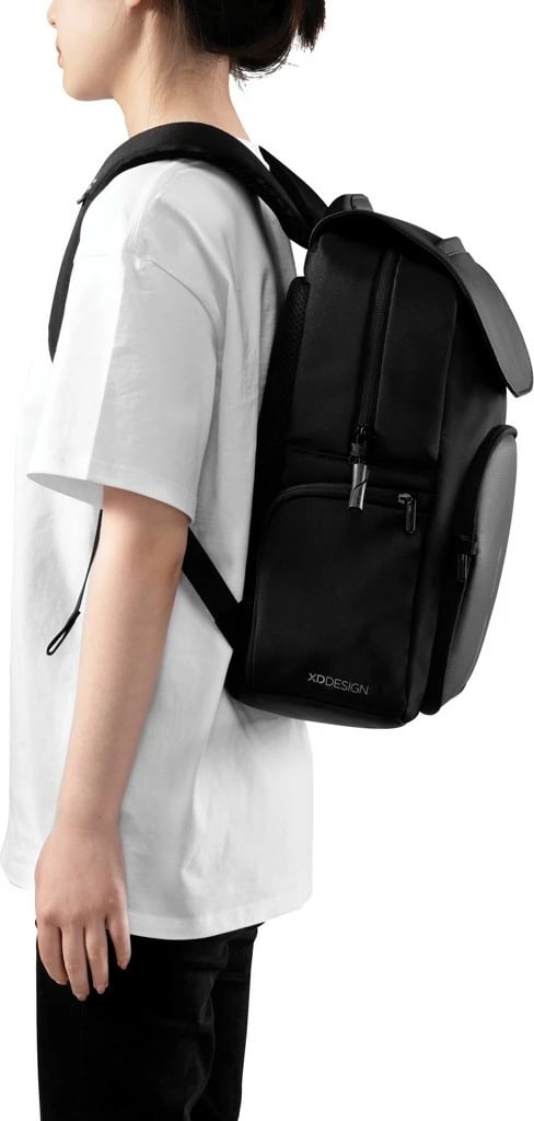Çantë shpine XD DESIGN Soft Daypack Backpack, 16", e zezë