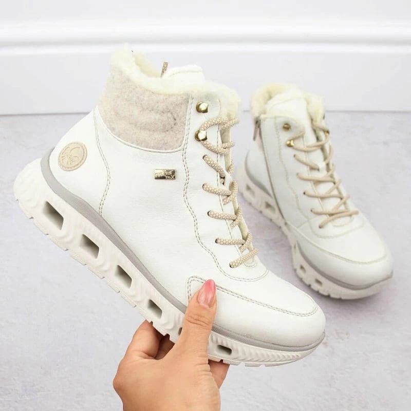 Çizme sportive Rieker femra, të bardha