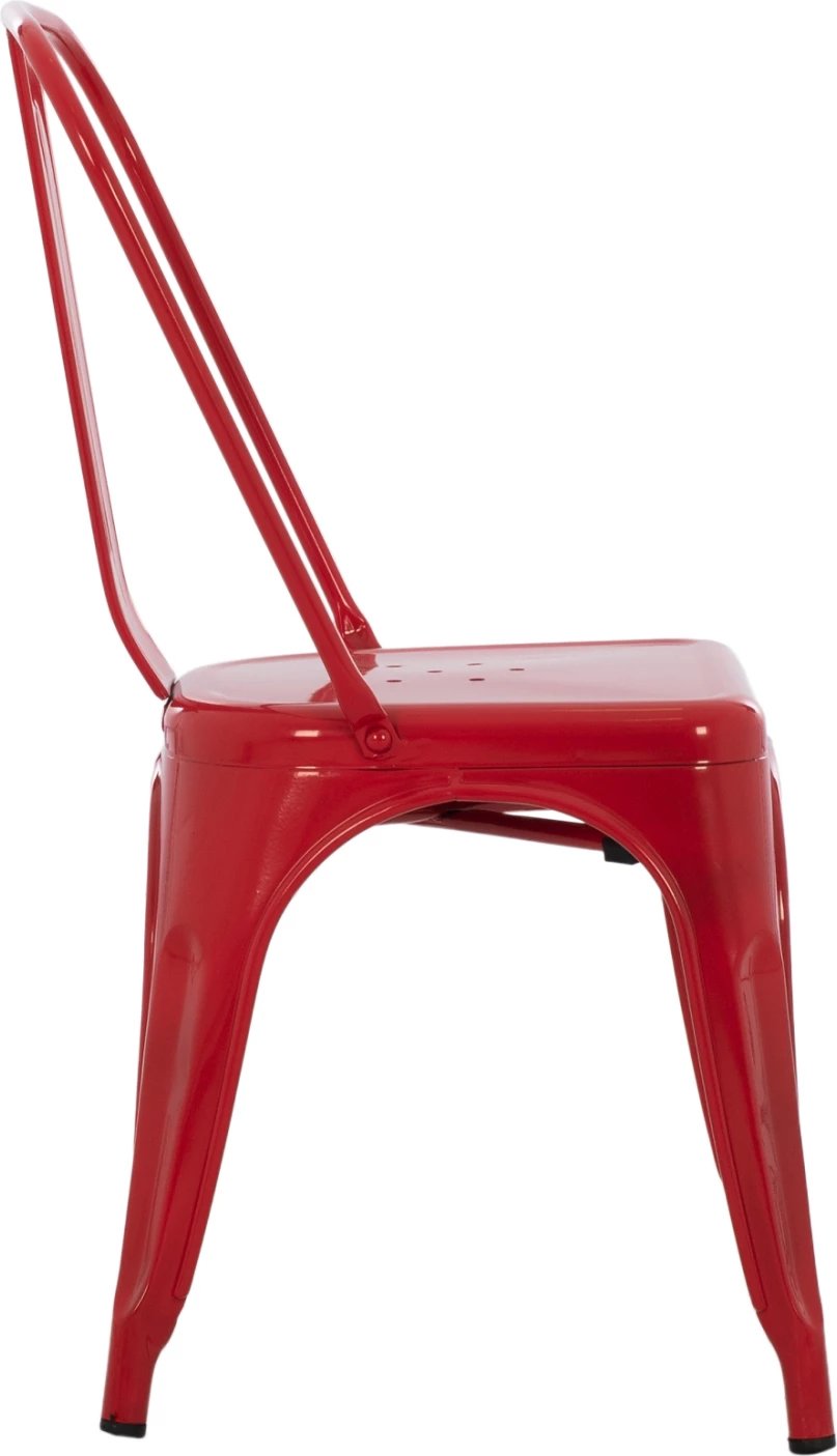 Karrige për ngrënie MELITA-PRO FH8641.44 metalike e kuqe 44x47x84.5Hcm