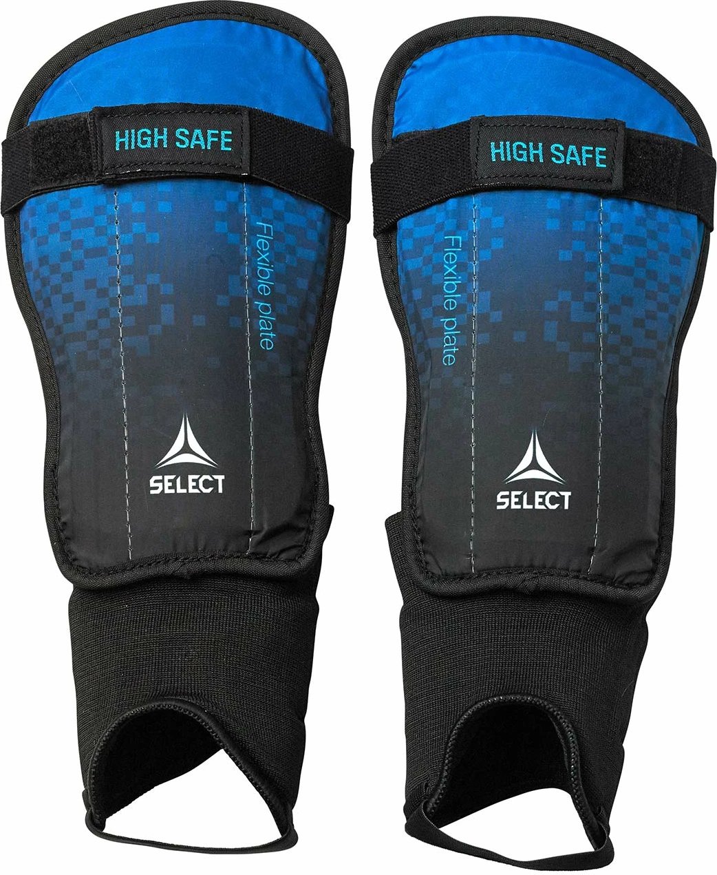 Mbrojtëse kërcini futbolli Select unisex, zi-kaltër