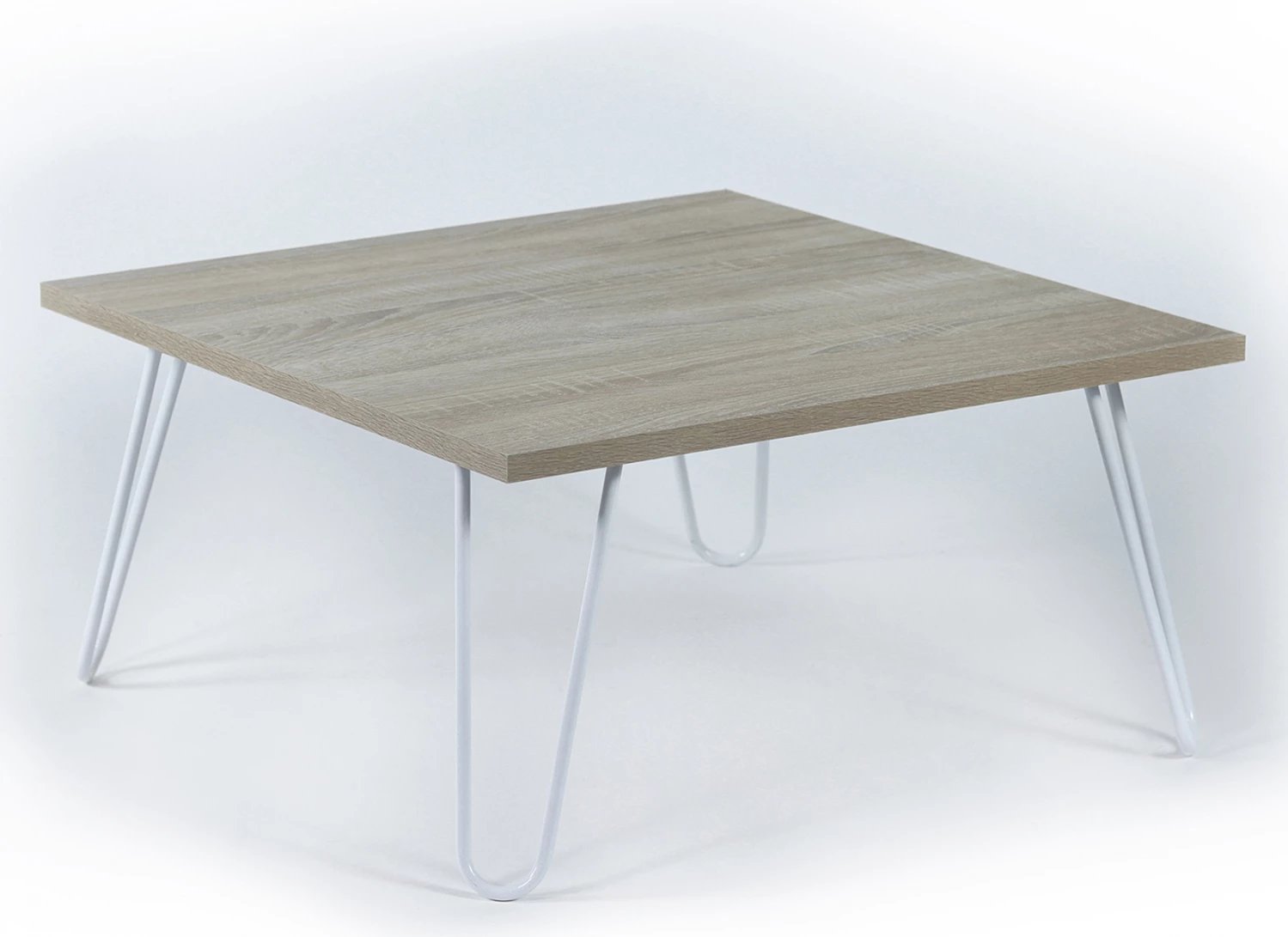 Tavolinë kafeje DIANE FH9180.01 sonama e bardhë 60x60x29Y cm