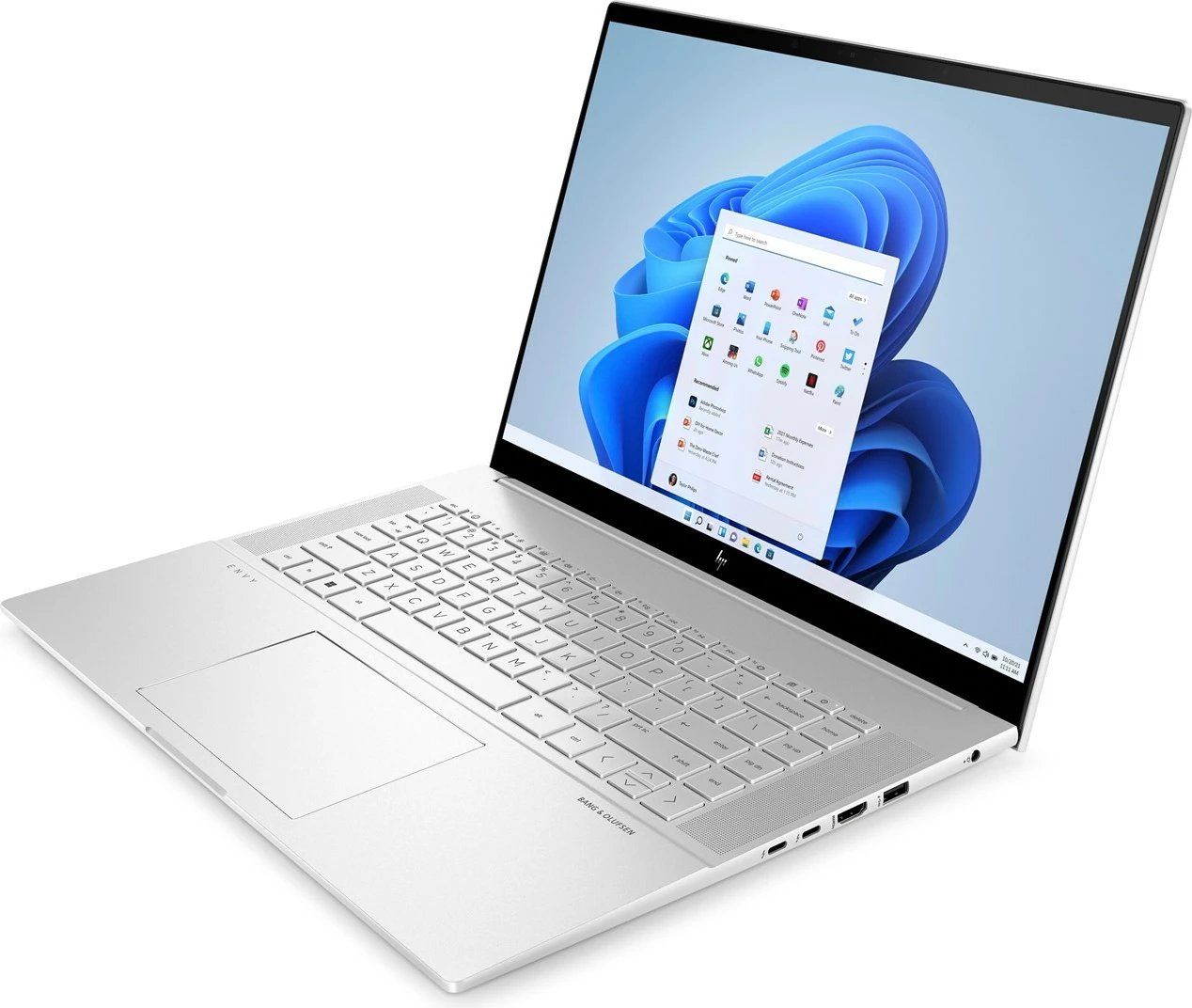 Laptop HP ENVY 16-H1055CL, Intel Core i7 i7-13700H, 32 GB RAM, 2 TB SSD, NVIDIA RTX 4060, Argjendtë