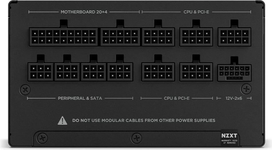 Kasë PSU NZXT C1200, ATX3.1, 1200W, e zezë