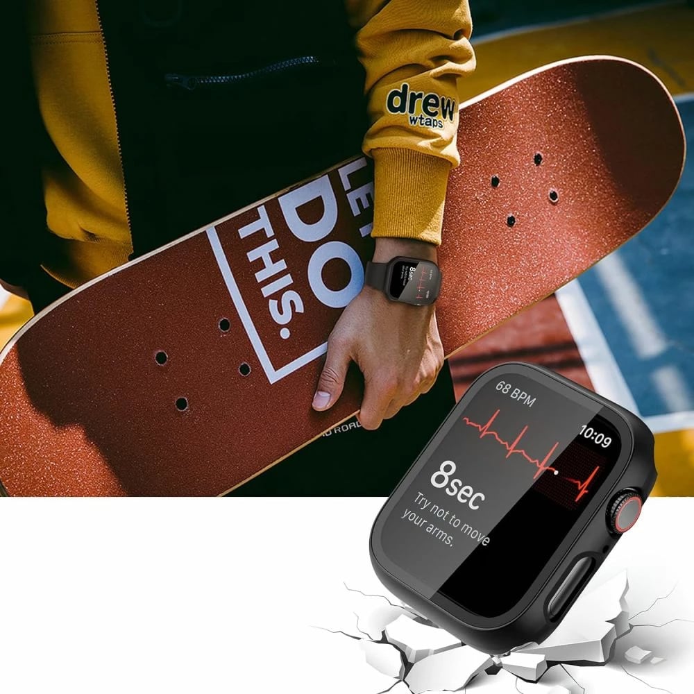 Mbështjellës Tech-Protect Defense360 për Apple Watch 10, 42mm, Transparent