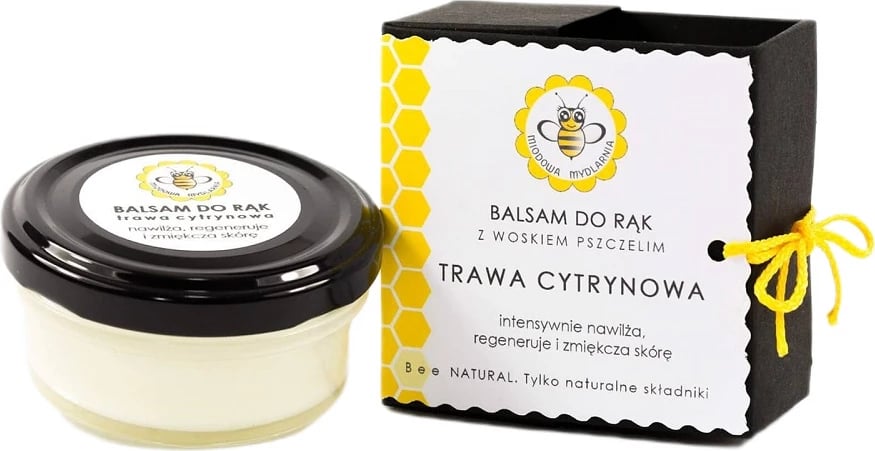 Balsam për duar për femra Miodowa Mydlarnia Lemon Grass, 65ml