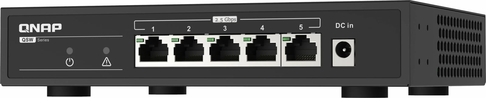 Switch QNAP QSW-1105-5T, 5 porte 2.5GbE, i zi