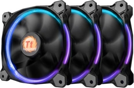 Set ventilatorësh Thermaltake Riing 14 LED, 3x140mm, RGB