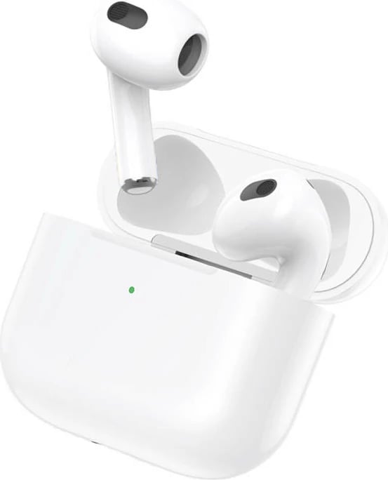 Kufje TWS Foneng BL500, Bluetooth 5.1, me kuti karikimi wireless, të bardha