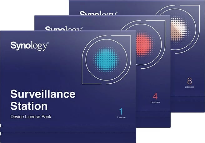 Licencë kamera Synology, 4 licenca