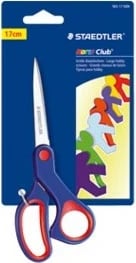 Gërshërë STAEDTLER Noris Club 965, 17cm, çelik inox, blu/kuqe
