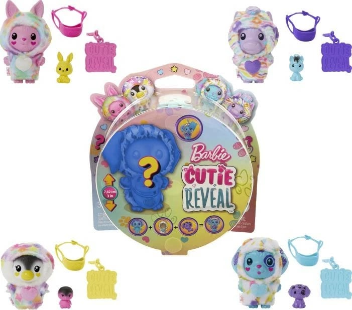 Kukull Barbie Cutie Reveal Chelsea me aksesorë, Mattel HRK47, set lodrash