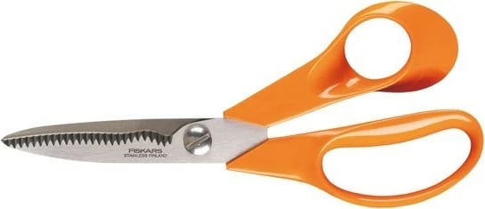 Gërshërë kuzhine Fiskars 1000819, 18 cm, portokalli