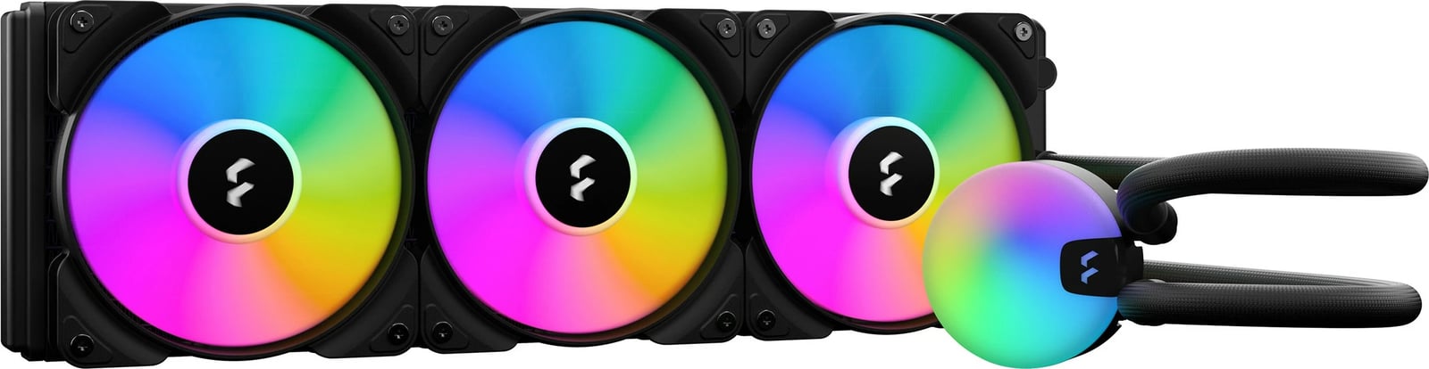 Ftohës uji Fractal Design Lumen S36 v2 RGB, 3x120mm, RGB