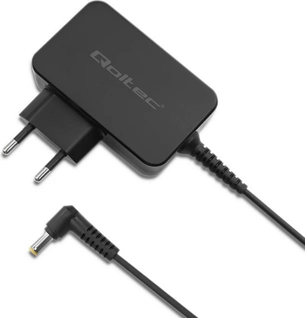 Adapter energjie Qoltec 52394 për Acer, 45W, 19V, 2.37A, 5.5x1.7 mm, i zi