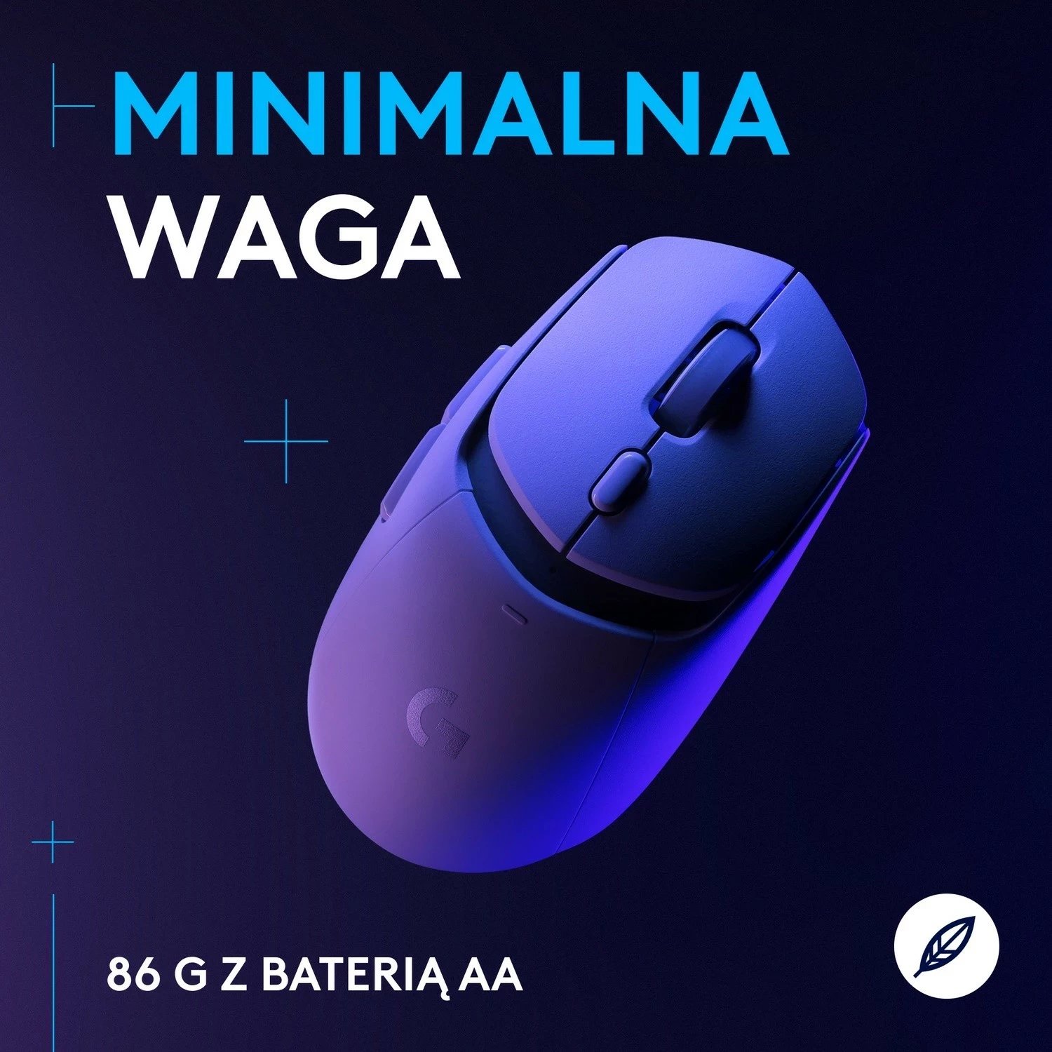 Maus Logitech G309 Lightspeed, i bardhë
