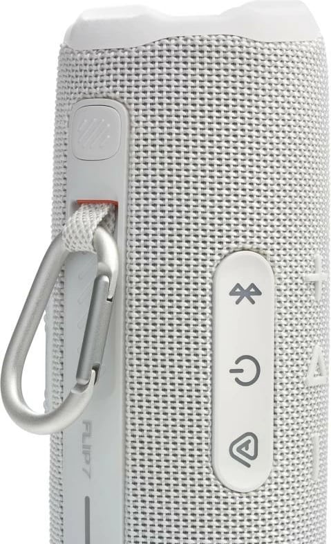 Altoparlant portabil JBL Flip 7 JBLFLIP7WHT Bluetooth 16 orë bateri Auracast i bardhë