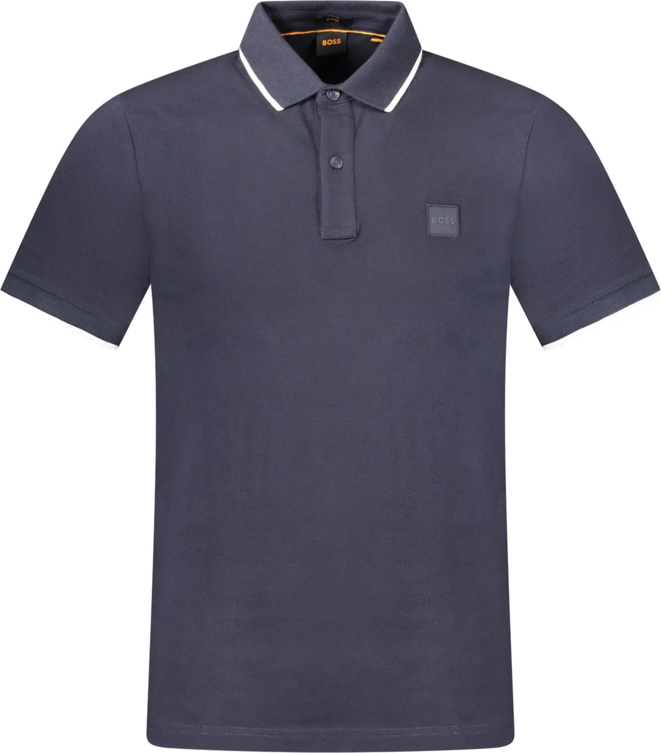 Maicë polo për meshkuj BOSS, blu