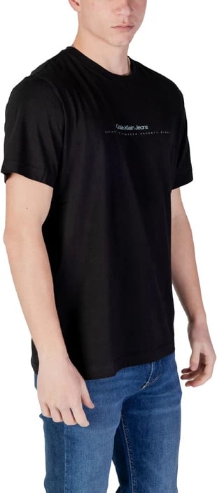 Maicë për meshkuj Calvin Klein Jeans, e zezë