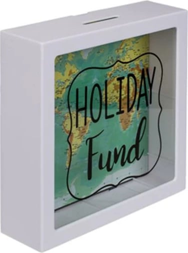 Thesar për pushime OUT OF THE BLUE, kornizë plastike, 15x15x5cm