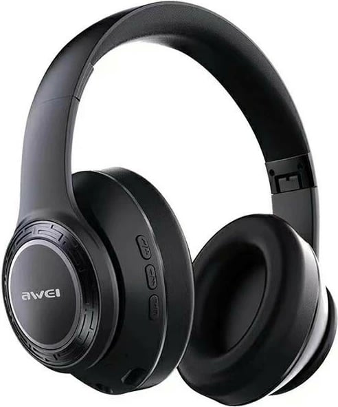 Kufje Bluetooth AWEI A300BL over-ear, Stereo, me mikrofon, të zeza