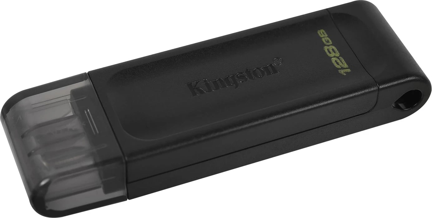 USB Kingston Technology DataTraveler, 128GB, e zezë
