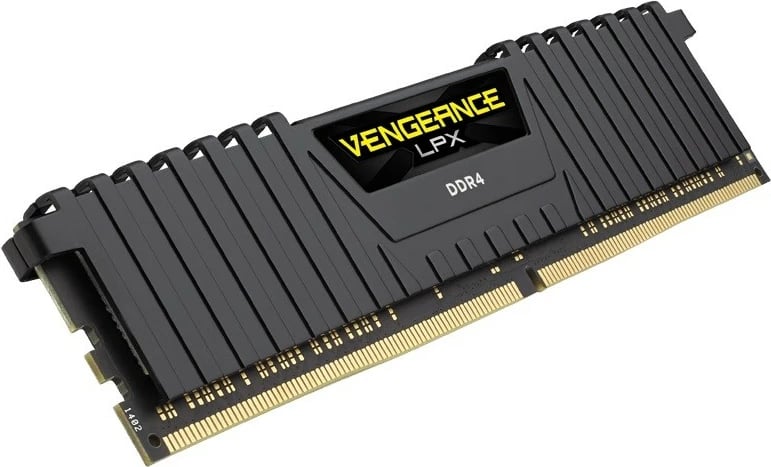 RAM Memorje Corsair Vengeance LPX, 16GB (2x8GB), DDR4, 3200MHz, CL16, E zezë