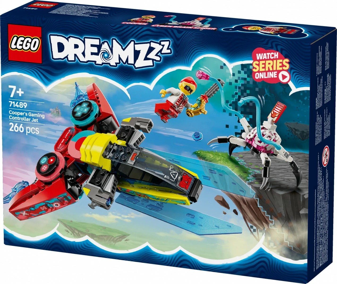 Set ndërtimi LEGO DREAMZzz 71489 Jet Controller Cooper, 266 pjesë