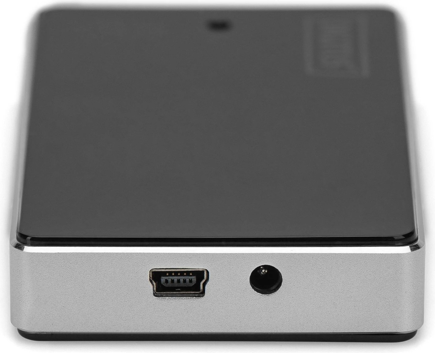 Hub USB Digitus, 10-Port, USB 2.0, 480 Mbit/s, Ngjyrë e zezë, Argjendtë
