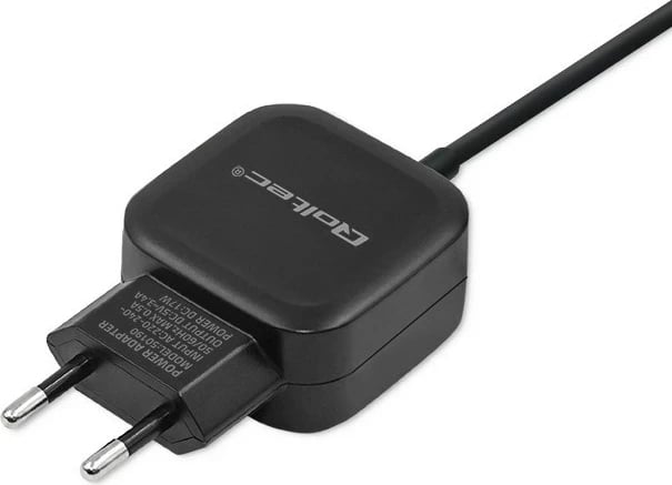 Karikues Qoltec 50190, 17W, USB + USB Type-C, i zi