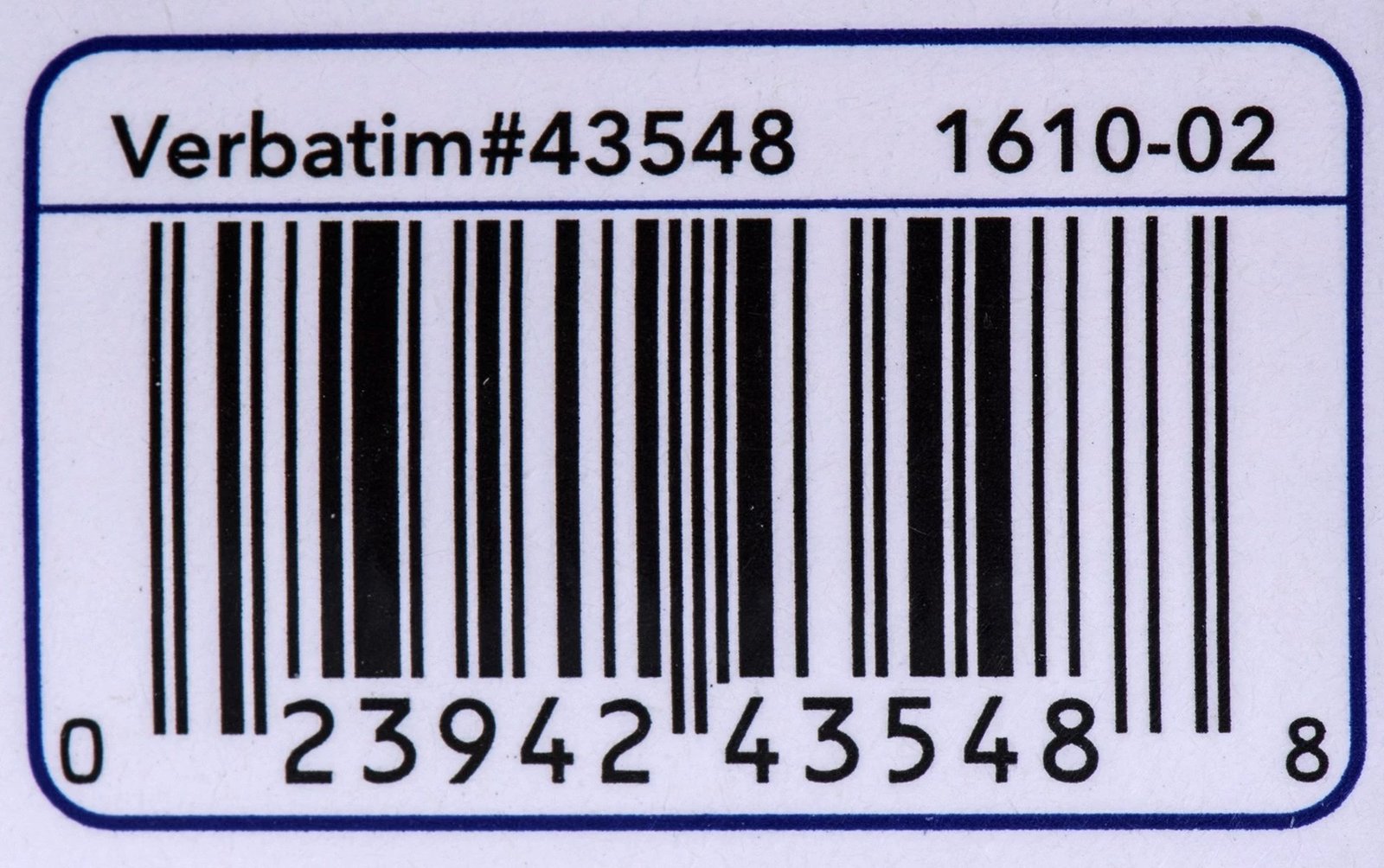 DVD-R Verbatim 4.7GB 16X, 50 copë