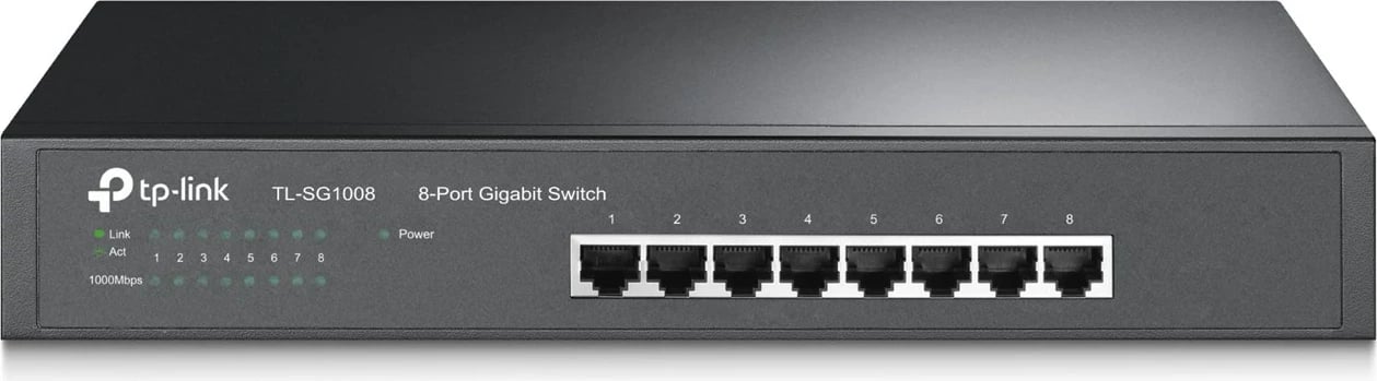 Switch TP-Link TL-SG1008, 8 porte, Gigabit Ethernet, i zi