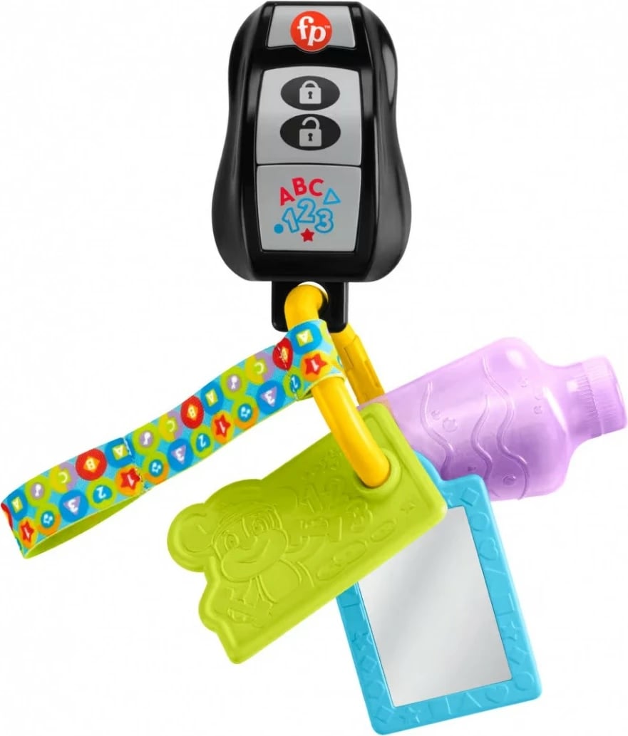 Çelësa edukativ Fisher Price Learn and Laugh HXF51, shumëngjyrësh