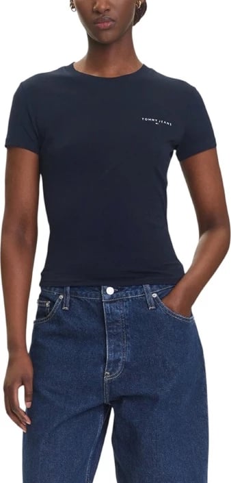 Maicë Tommy Hilfiger Jeans femra e bardhë