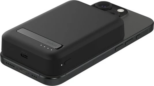 Power bank wireless Belkin BoostCharge Pro, 15 W, e zezë