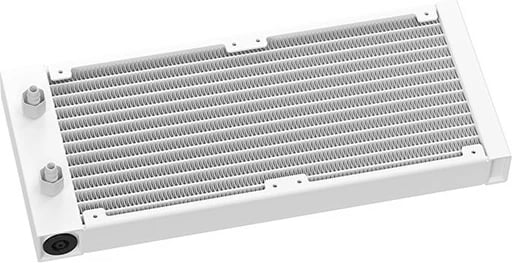 Kasë ftohëse uji Deepcool LM240, 2x120mm, ekran IPS, bardhë